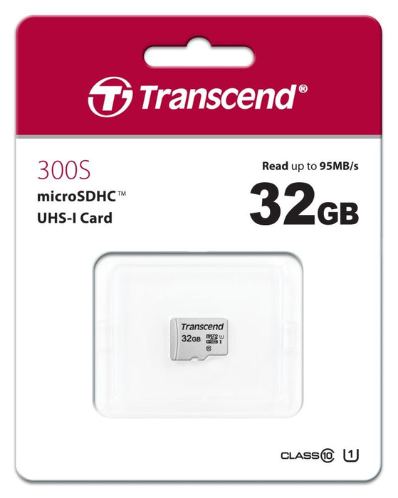 Transcend 32GB microSD w/o adapter UHS-I U1/A1