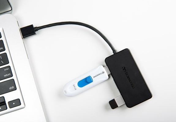 Transcend 4-Port HUB, USB 3.1 Gen 1