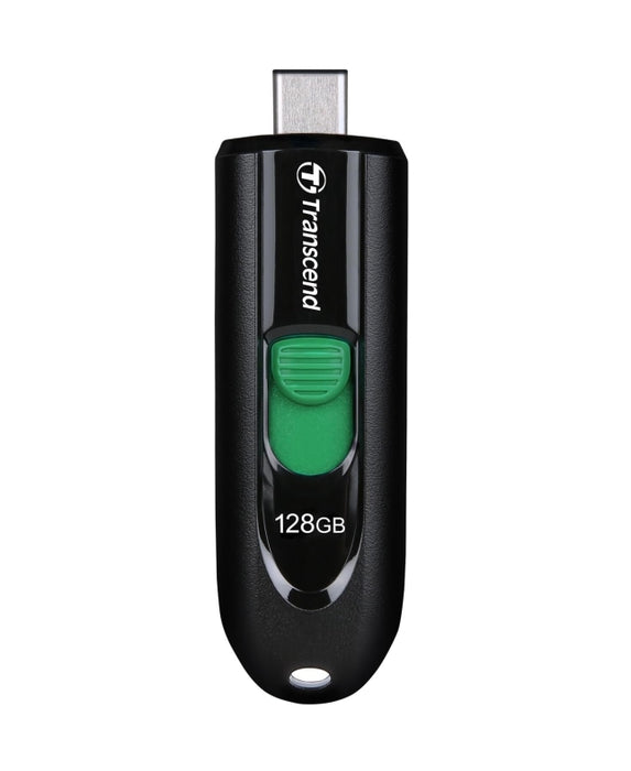 Transcend 128GB, USB3.2, Pen Drive, Type-C, Capless, Black