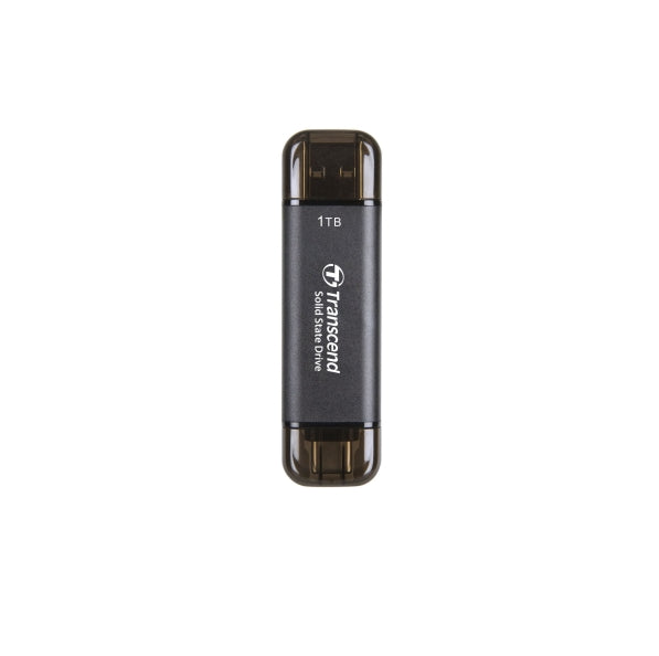 Transcend 1TB, External SSD, ESD310C, USB 10Gbps, Type C/A, Black