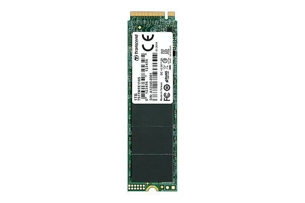 Transcend 1TB, M.2 2280, PCIe Gen3x4, M-Key, 3D TLC, DRAM-less