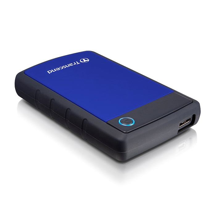 Transcend 1TB, 2.5" Portable HDD, StoreJet H3, Blue, Anti-shock