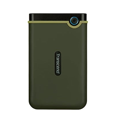 Transcend 2TB, 2.5" Portable HDD, StoreJet M3, Military Green, Slim