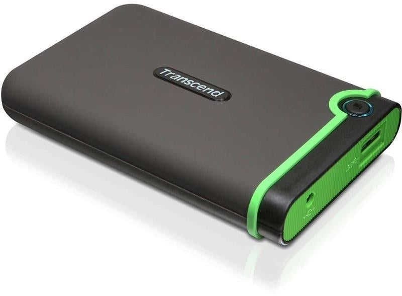 Transcend 2TB, 2.5" Portable HDD, StoreJet M3, Iron Gray, Slim
