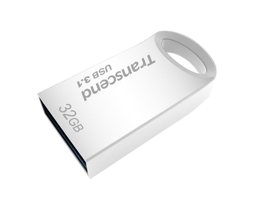 Transcend 32GB JETFLASH 710, USB 3.1, Silver Plating