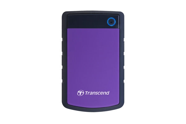 Transcend 4TB, 2.5" Portable HDD, StoreJet H3, Purple, Anti-shock