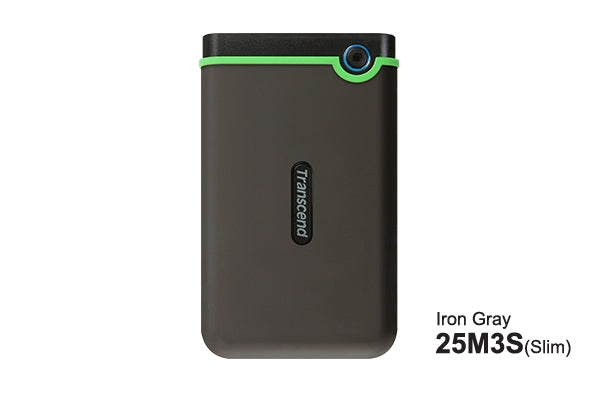 Transcend 4TB, 2.5" Portable HDD, StoreJet M3, Iron Gray
