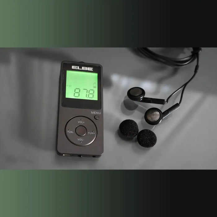 Transistor Radio ELBE RF-95 Dark grey Sporting AM/FM - Електроника Звук<<<Компютри| Електроника<<<BigBuy&&&CD