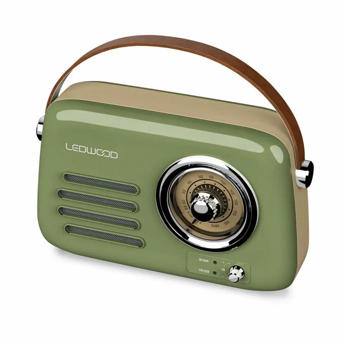 Transistor Radio Ledwood ALMA GREY Green 30 W - CD радио<<<Електроника Звук<<<Компютри| Електроника<<<BigBuy