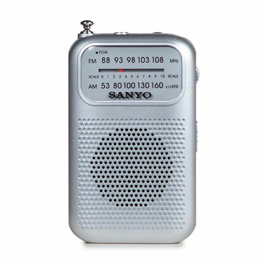 Transistor Radio Sanyo AM/FM Silver - Електроника Звук<<<Компютри| Електроника<<<BigBuy&&&CD радио<<<Електроника
