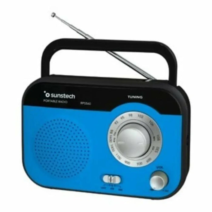 Transistor Radio Sunstech RPS560BL 800 mW Blue - Радио транзистори<<<Електроника Звук<<<Компютри| Електроника<<<BigBuy