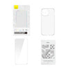 Transparent Case and Tempered Glass set Baseus Corning for iPhone 12 Pro - Protective cases