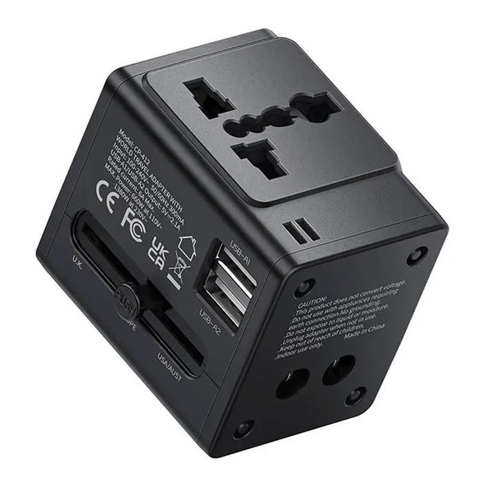 Travel Adapter McDodo CP-4120 2.1A Fast Charging - mains chargers<<<Chargers<<<GSM Accessories<<<InnproXML