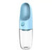Travel Bottle with container Dogness D11 400ml (Blue) - Walking and transportation<<<Pets<<<InnproXML