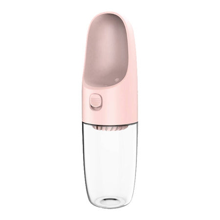 Travel Bottle with container Dogness D11 400ml (Pink) - Walking and transportation<<<Pets<<<InnproXML