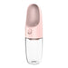 Travel Bottle with container Dogness D11 400ml (Pink) - Walking and transportation<<<Pets<<<InnproXML
