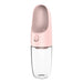 Travel Bottle with container Dogness D11 400ml (Pink) - Walking and transportation<<<Pets<<<InnproXML