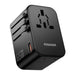 Travel wall charger Essager ECT65-LT01-Z 65W (black) - mains chargers<<<Chargers<<<GSM Accessories<<<InnproXML