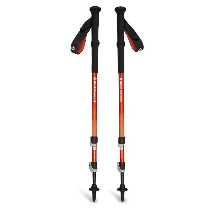 Trekking poles Black Diamond Trail Back burnt sienna - Poles for Nordic Walking and trekkingSIA-KNT<<<Sport