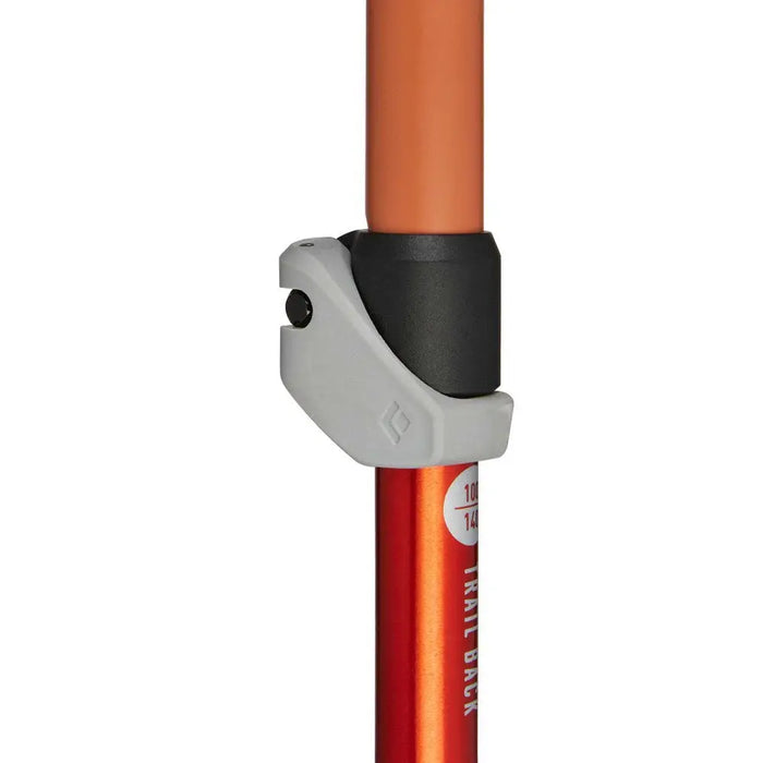 Trekking poles Black Diamond Trail Back burnt sienna - Poles for Nordic Walking and trekkingSIA-KNT<<<Sport