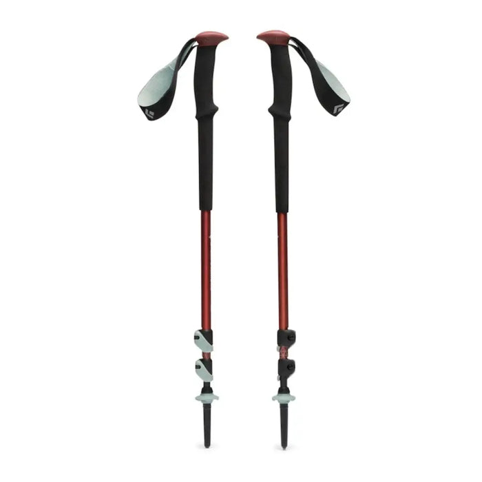 Trekking poles Black Diamond Trail Back Trekking Poles Iron Red - Poles for Nordic Walking and trekkingSIA-KNT<<<Sport