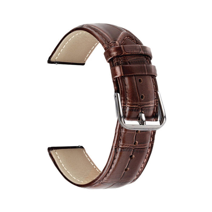 LEATHER STRAP TRENDER TR-CFX20BW 20 mm BROWN