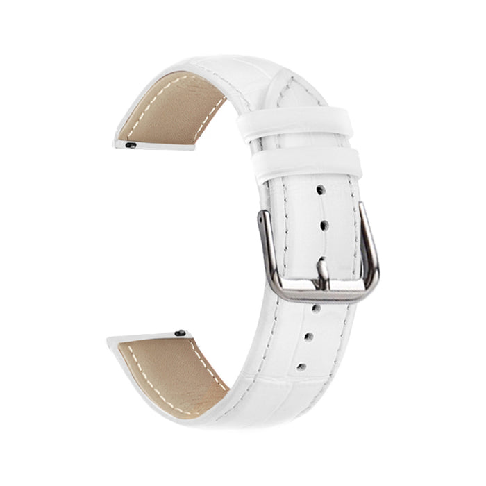 LEATHER STRAP TRENDER TR-CFX20WH 20 mm WHITE