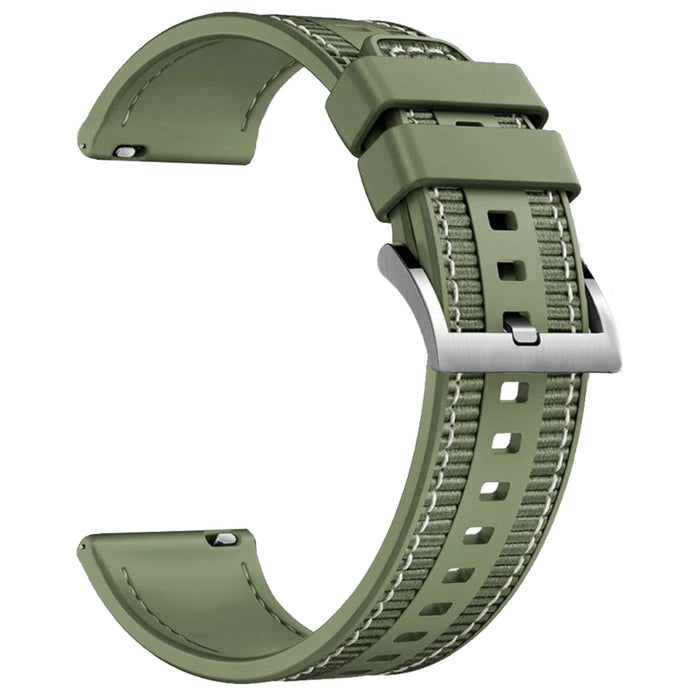 SILICONE STRAP TRENDER TR-HSL22GR 22 mm GREEN