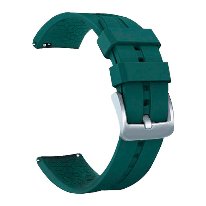 SILICONE STRAP TRENDER TR-SL22DGR 22 MM GREEN