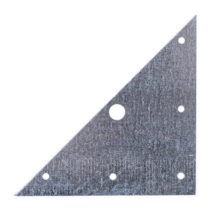 TRIANGULAR PLATE 138X98X98 MM DOMAX - Ъгли и планки<<<Профили и планки<<<Инструменти и железария<<<Praktiker