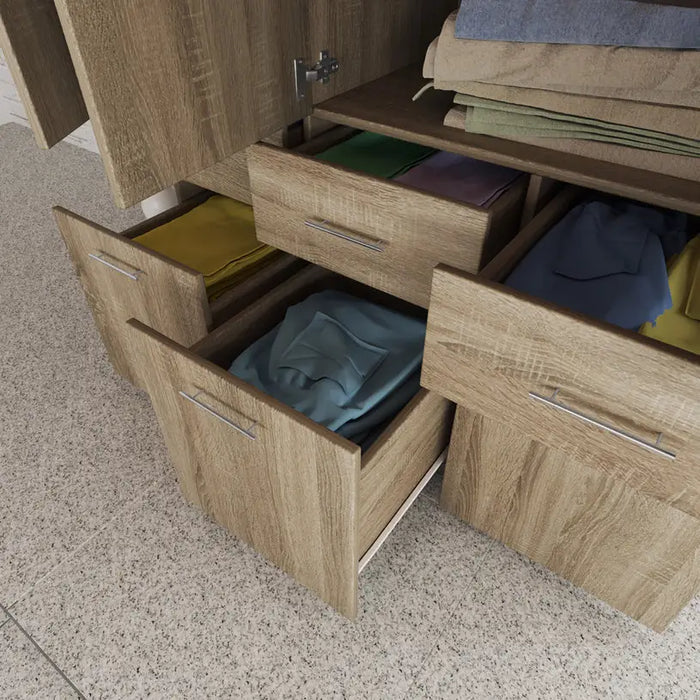 TRICRYL WARDROBE IRIM TRANS 120X190X52 CM. - Гардероби<<<Мебели и обков<<<Мебели и интериор<<<Praktiker