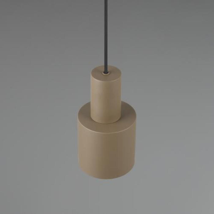 PENDEL AGUDO TRIO 1XE27 METAL BEIGE