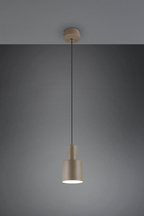 PENDEL AGUDO TRIO 1XE27 METAL BEIGE