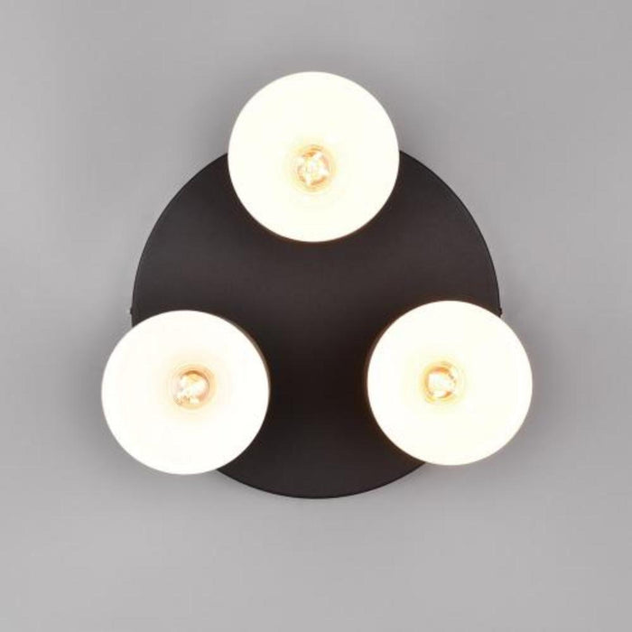 CEILING AGUDO TRIO 3X E27 METAL 3 COLORS