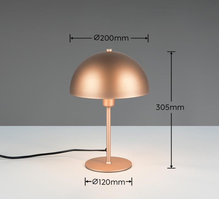 TABLE LAMP TRIO 1XE14 METAL COFFEE