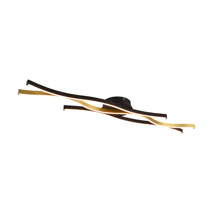 LED CEILING LAMP 35W 2300-3000-4000K 4300LM BLACK TRIO BLAZE