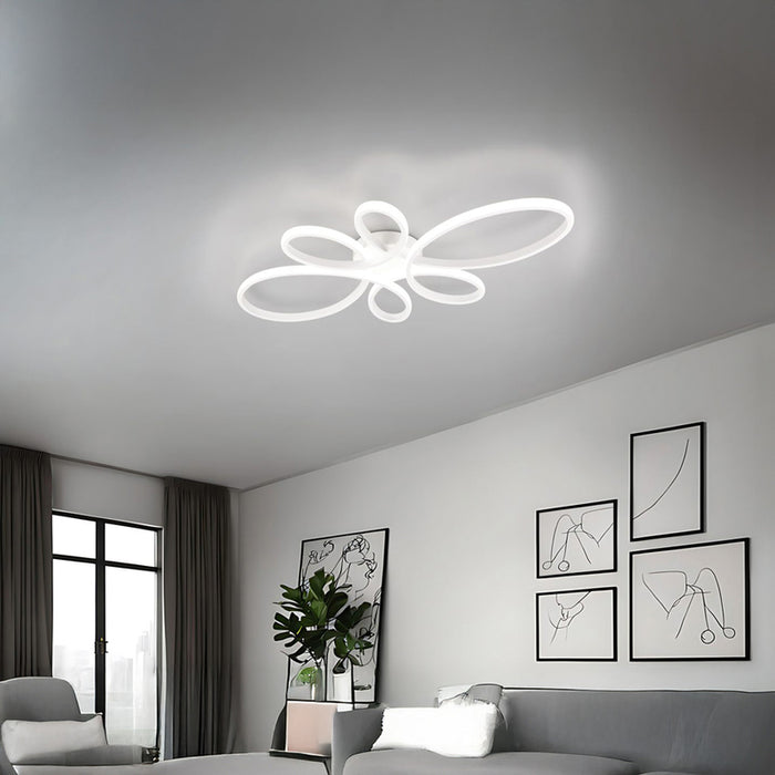 LED PENDANT 32W 3900LM 4000K WHITE TRIO FLY