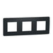 TRIPLE FRAME ANTHRACITE SCHNEIDER UNICA (NU200654) - Ключове и контакти<<<Електроматериали<<<Praktiker&&&Ключове и