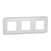TRIPLE FRAME WHITE SCHNEIDER UNICA (NU400618) - Ключове и контакти<<<Електроматериали<<<Praktiker&&&Ключове и