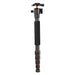 Tripod K&F Concept D255C4 + BH-28L + Quick Release Plate kits - Tripods<<<Mounts<<<Tripods<<<Selfie