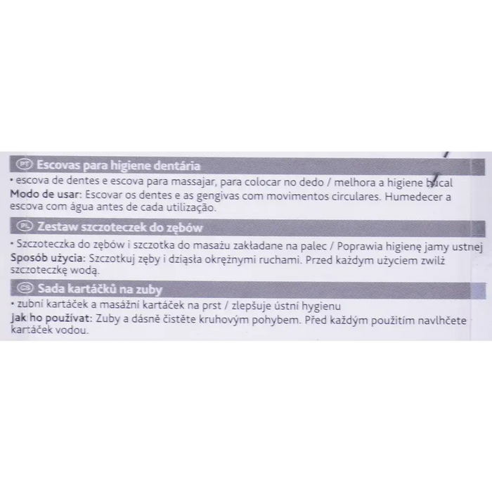 Trixie toothbrush 2 pieces 2550 - Universal care (for dogs and cats)DLZ-PIE<<<For petsDLZ<<<ActionPL