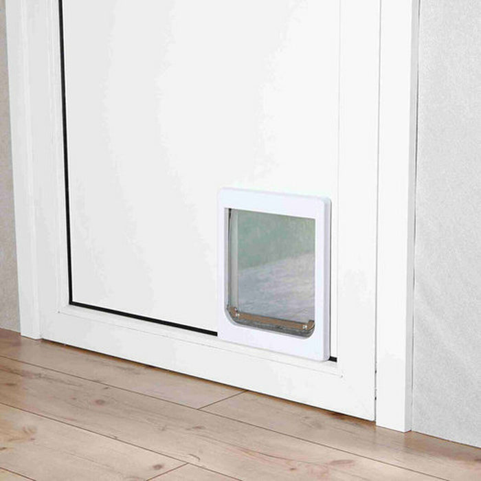Cat Flap Trixie White Plastic 25 × 29 CM