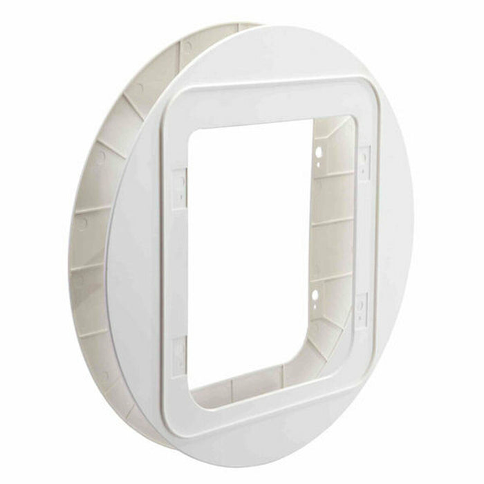 Cat Flap Trixie GMA101 White Plastic Ø 38 cm