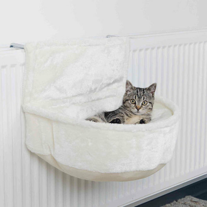 Cat Bed Trixie White 13 cm 45 x 13 x 33 cm Radiator