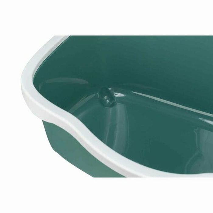 Cat Litter Box Trixie Davio White Green Plastic 56 x 26 x 39 cm