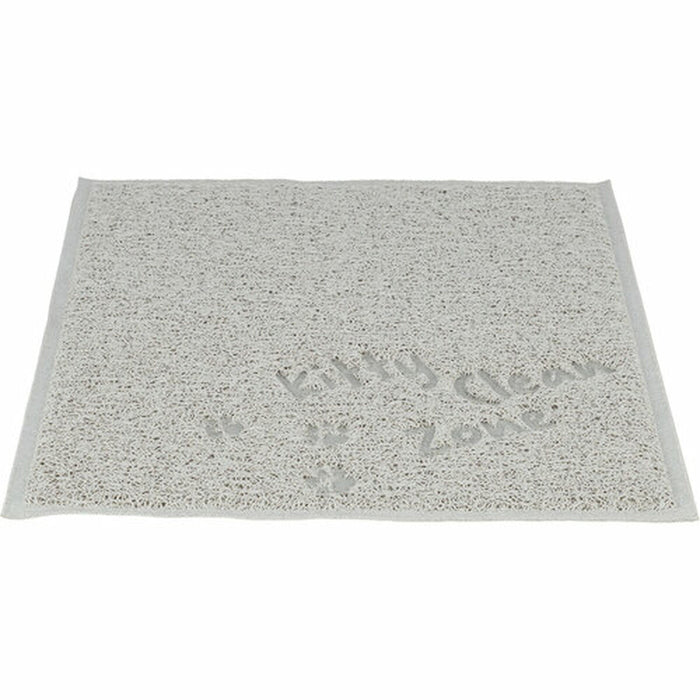 Cat Litter Tray Mat Trixie Light grey PVC 37 × 45 cm Sandpit