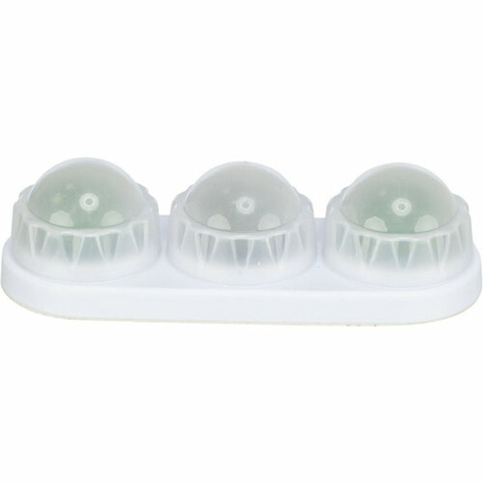 Cat toy Trixie White Green Balls