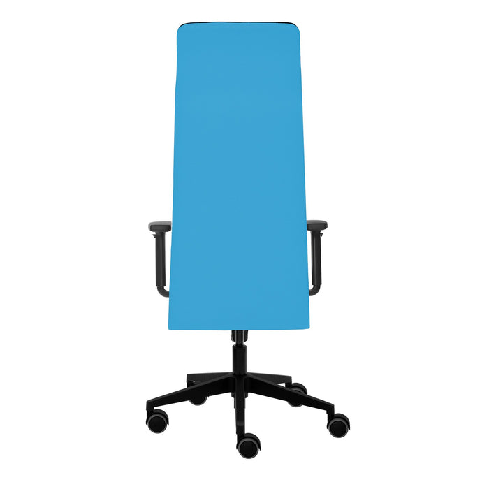 Tronhill Ergonomic chair Solium Executive, damask and mesh, light blue