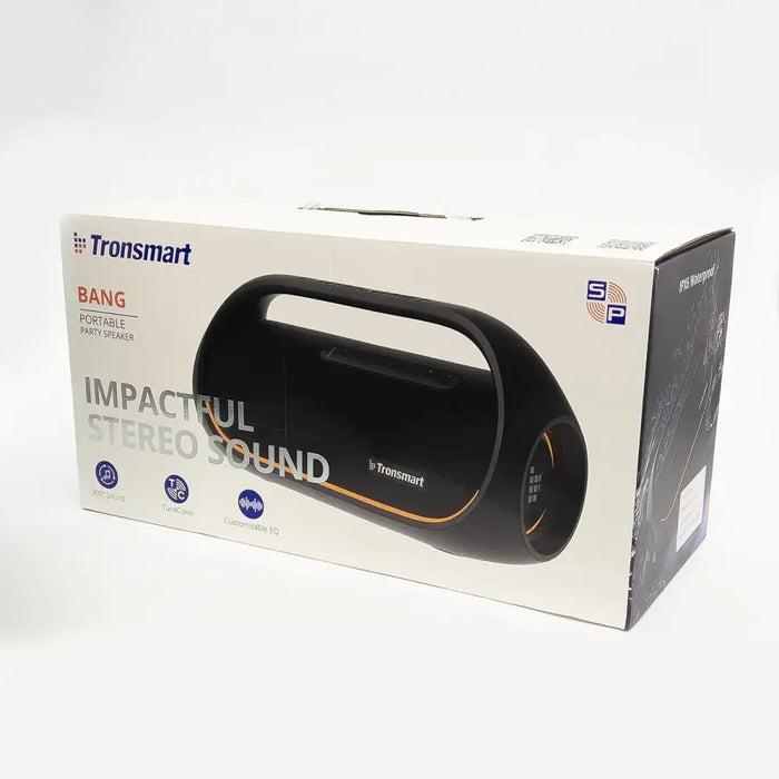 Tronsmart Bang Waterproof Wireless Bluetooth Speaker 60W with Powerbank Function Black (723928) - Headphones