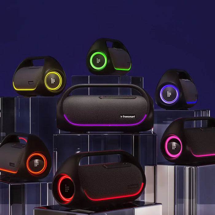 Tronsmart Bang Waterproof Wireless Bluetooth Speaker 60W with Powerbank Function Black (723928) - Headphones